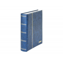 Classeur Lindner élégant pour timbres 60 pages blanches.