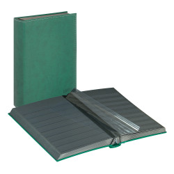 Classeur Lindner Diamant pour timbres 60 pages noires.