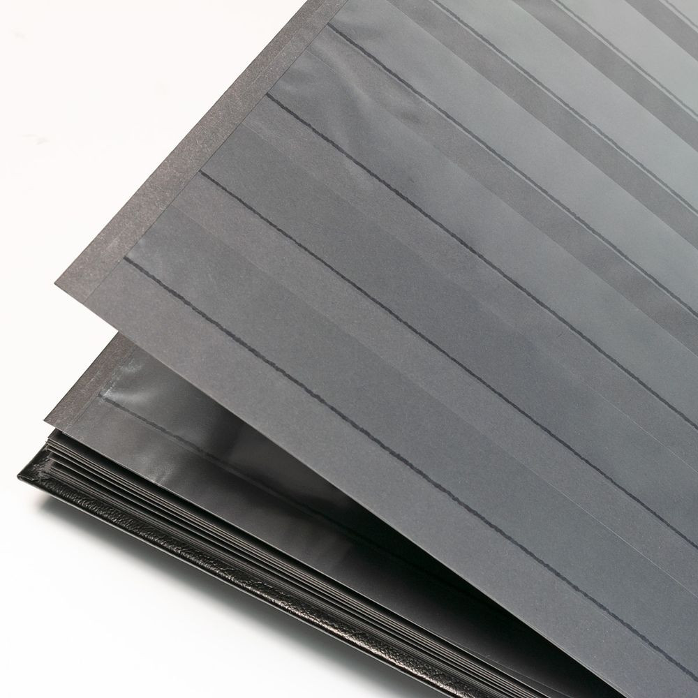 Album de timbres 32 pages - Noir - 225 x 305 mm EXACOMPTA - www