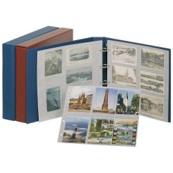 Album standard XL Lindner pour cartes postales.