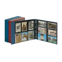 Album standard XL Lindner pour cartes postales.