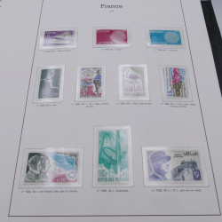 Collection timbres de France 1970-1989 neufs en album Yvert.