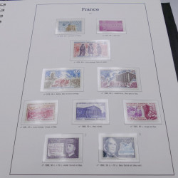 Collection timbres de France 1970-1989 neufs en album Yvert.