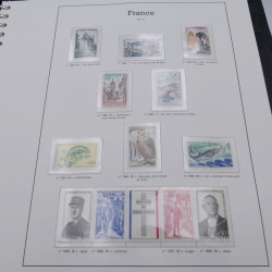 Collection timbres de France 1970-1989 neufs en album Yvert.