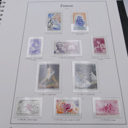 Collection timbres de France 1970-1989 neufs en album Yvert.