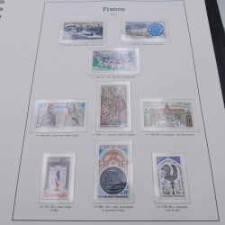 Collection timbres de France 1970-1989 neufs en album Yvert.