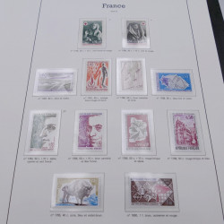 Collection timbres de France 1970-1989 neufs en album Yvert.