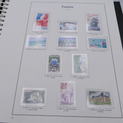 Collection timbres de France 1970-1989 neufs en album Yvert.