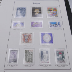 Collection timbres de France 1970-1989 neufs en album Yvert.