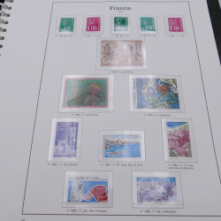 Collection timbres de France 1970-1989 neufs en album Yvert.