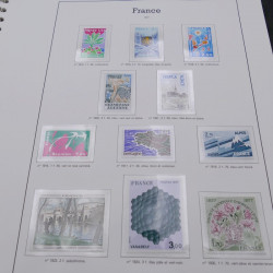 Collection timbres de France 1970-1989 neufs en album Yvert.