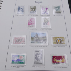 Collection timbres de France 1970-1989 neufs en album Yvert.