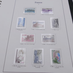 Collection timbres de France 1970-1989 neufs en album Yvert.