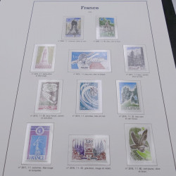 Collection timbres de France 1970-1989 neufs en album Yvert.