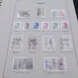 Collection timbres de France 1970-1989 neufs en album Yvert.