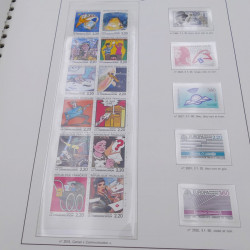 Collection timbres de France 1970-1989 neufs en album Yvert.