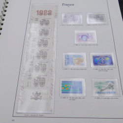 Collection timbres de France 1970-1989 neufs en album Yvert.