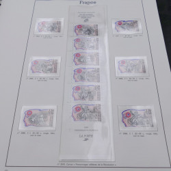 Collection timbres de France 1970-1989 neufs en album Yvert.