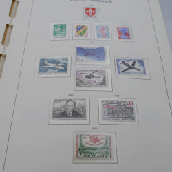 Collection timbres de France neufs** 1960-1989 en album Leuchtturm.