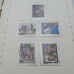 Collection timbres de France neufs** 1960-1989 en album Leuchtturm.