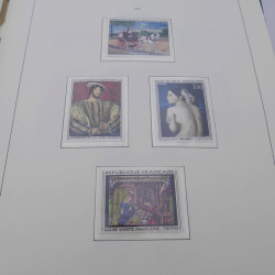 Collection timbres de France neufs** 1960-1989 en album Leuchtturm.