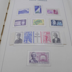 Collection timbres de France neufs** 1960-1989 en album Leuchtturm.