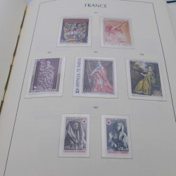 Collection timbres de France neufs** 1960-1989 en album Leuchtturm.