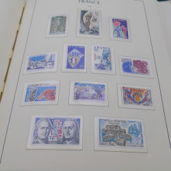 Collection timbres de France neufs** 1960-1989 en album Leuchtturm.