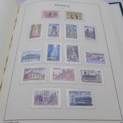 Collection timbres de France neufs** 1960-1989 en album Leuchtturm.