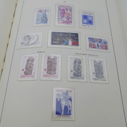 Collection timbres de France neufs** 1960-1989 en album Leuchtturm.