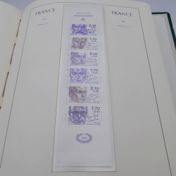 Collection timbres de France neufs** 1960-1989 en album Leuchtturm.