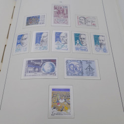 Collection timbres de France neufs** 1960-1989 en album Leuchtturm.