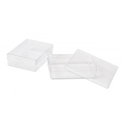 Lot de 2 coupelles de nettoyage pour timbres.