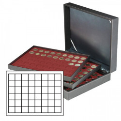 Coffret Nera XL Lindner pour 144 muselets de champagne.