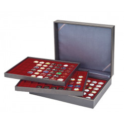 Coffret Nera XL Lindner pour 144 muselets de champagne.