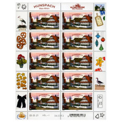 Timbre Hunspach en feuillet de France N°F31 neuf**.