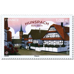 Timbre Hunspach en feuillet de France N°F31 neuf**.