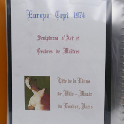 Collection feuillets de timbres Europa 1960-1999 en 13 albums.