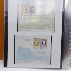 Collection feuillets de timbres Europa 1960-1999 en 13 albums.