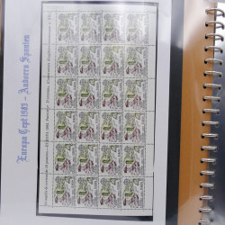 Collection feuillets de timbres Europa 1960-1999 en 13 albums.