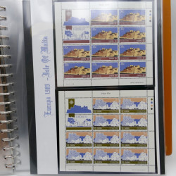 Collection feuillets de timbres Europa 1960-1999 en 13 albums.