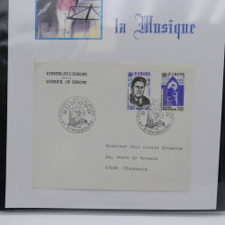 Collection feuillets de timbres Europa 1960-1999 en 13 albums.