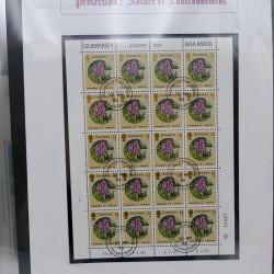 Collection feuillets de timbres Europa 1960-1999 en 13 albums.