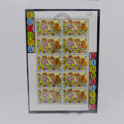 Collection feuillets de timbres Europa 1960-1999 en 13 albums.