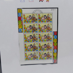 Collection feuillets de timbres Europa 1960-1999 en 13 albums.