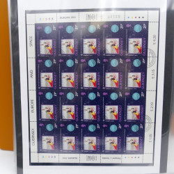 Collection feuillets de timbres Europa 1960-1999 en 13 albums.