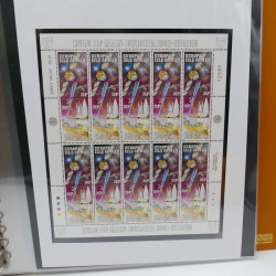 Collection feuillets de timbres Europa 1960-1999 en 13 albums.