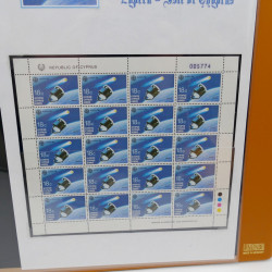 Collection feuillets de timbres Europa 1960-1999 en 13 albums.