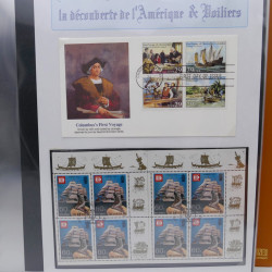 Collection feuillets de timbres Europa 1960-1999 en 13 albums.