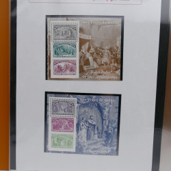 Collection feuillets de timbres Europa 1960-1999 en 13 albums.